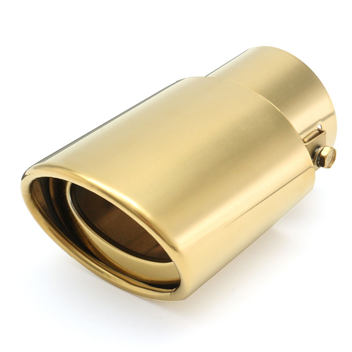 63mm-Universal-Gold-Stainless-Steel-Car-Rear-Inlet-Exhaust-Muffler-Tip-Silencer-1334788