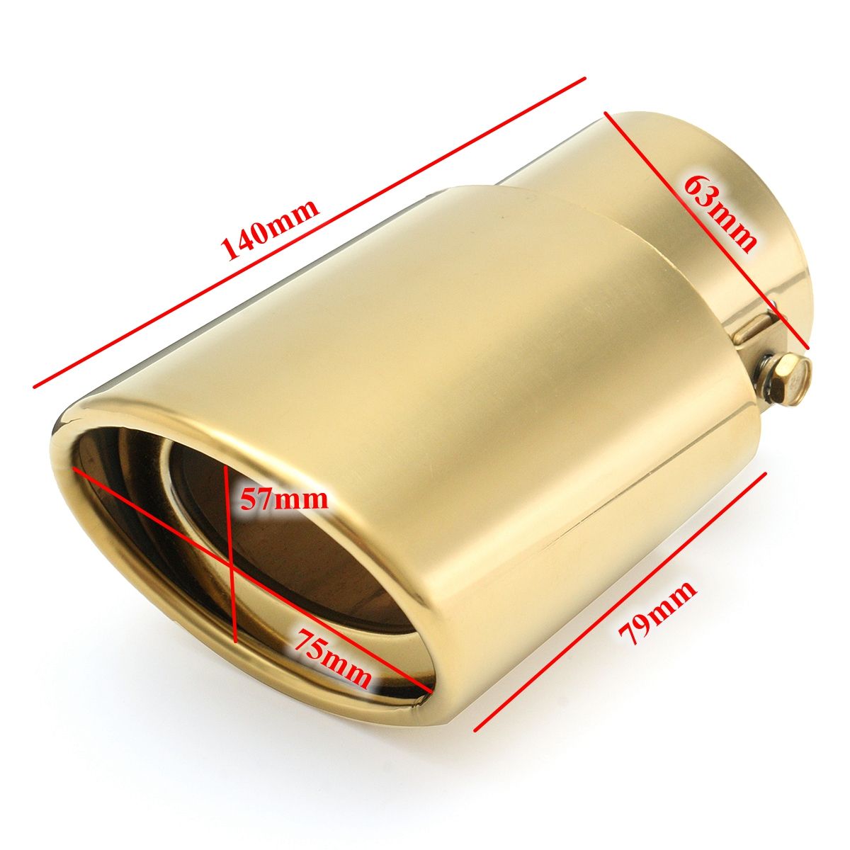 63mm-Universal-Gold-Stainless-Steel-Car-Rear-Inlet-Exhaust-Muffler-Tip-Silencer-1334788