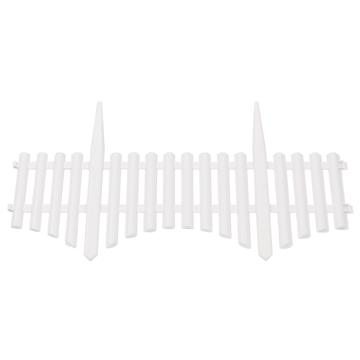 6PCS-PVC--Plastic-White-Fence-Courtyard-Indoor-European-Style-For-Garden-Vegetable-Driveway-1709891