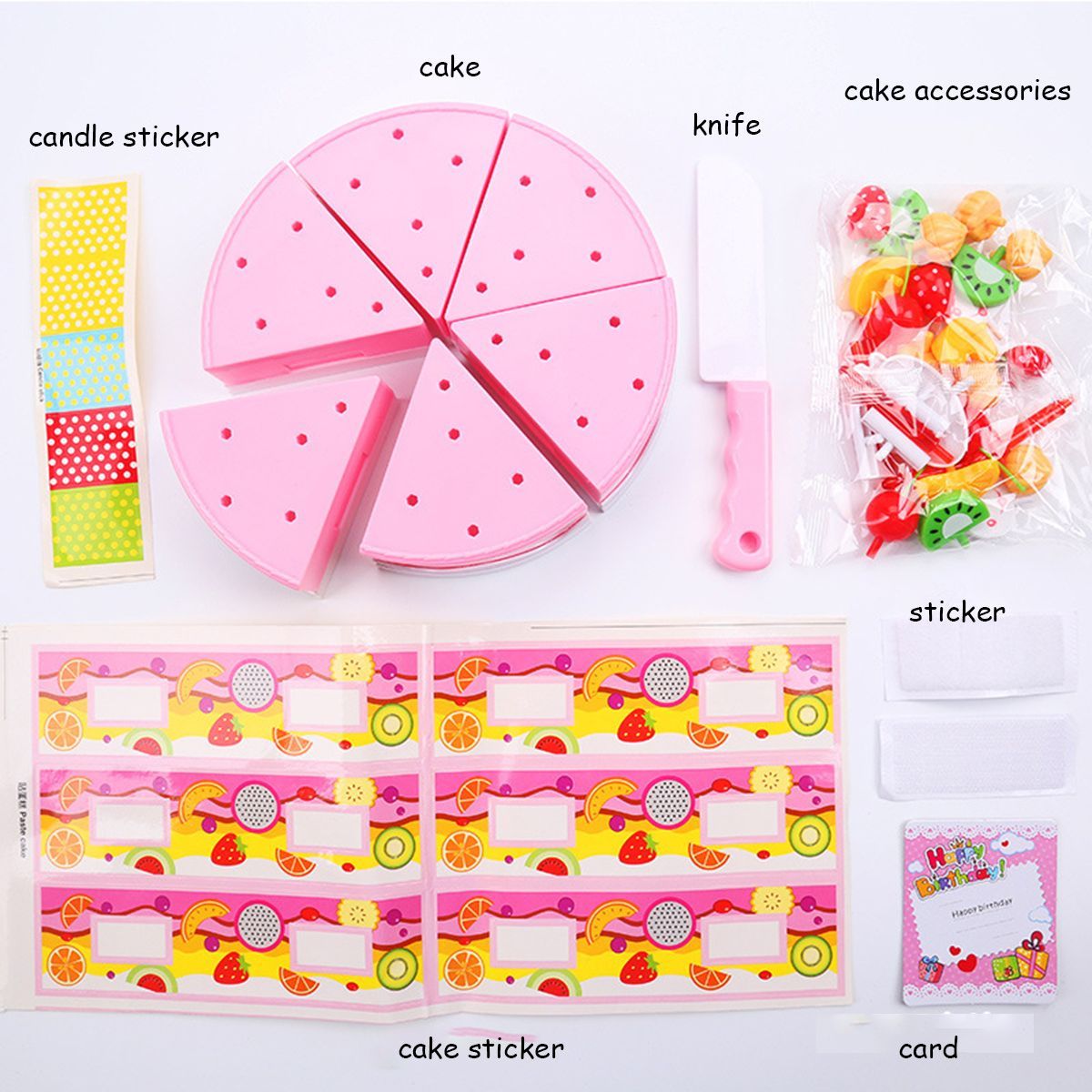 75Pcs-Kitchen-Toys-DIY-Cake-Donut-Birthday-Food-Pretend-Fruit-Cutting-Gift-1645481