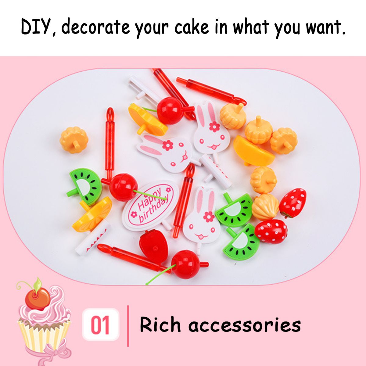 75Pcs-Kitchen-Toys-DIY-Cake-Donut-Birthday-Food-Pretend-Fruit-Cutting-Gift-1645481