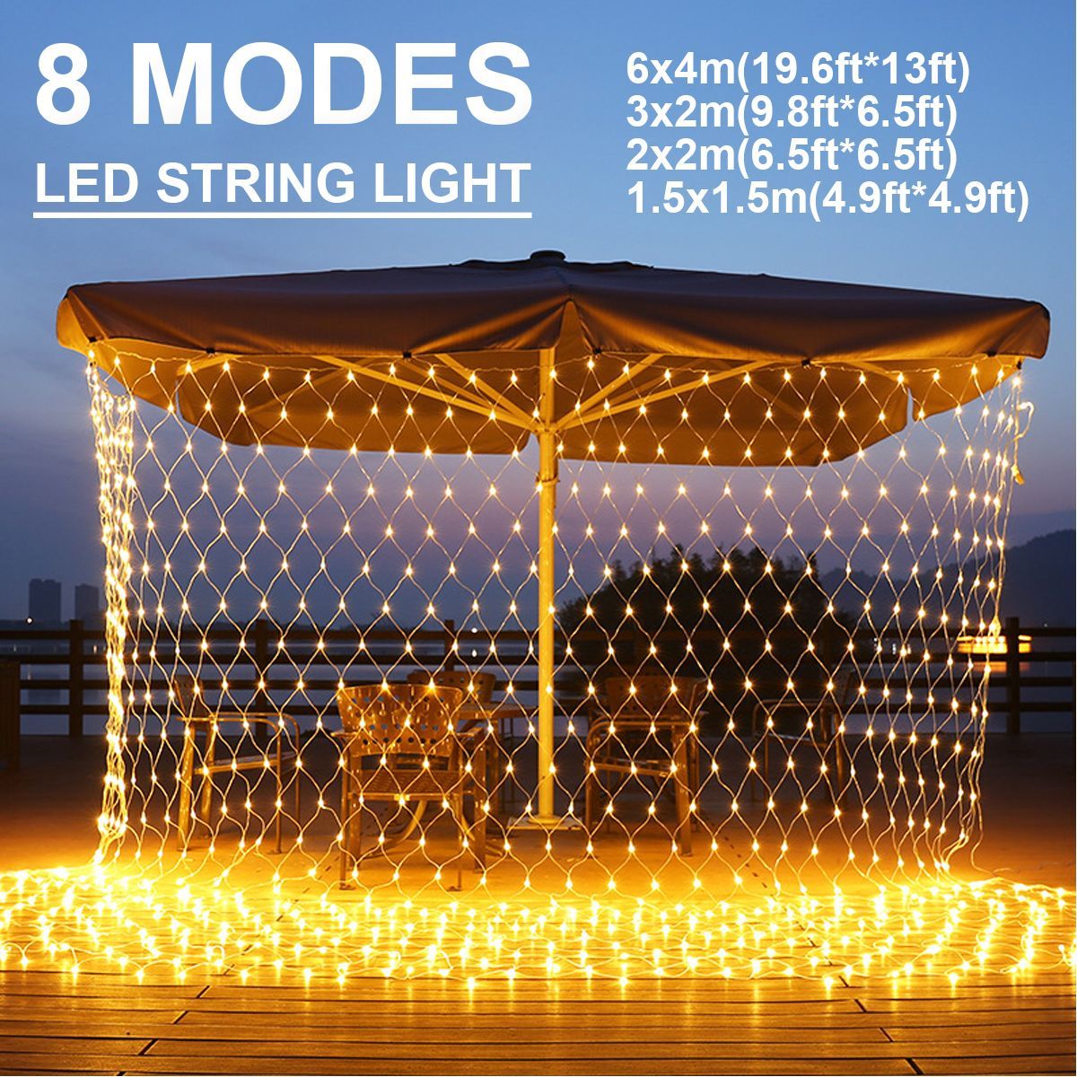 8Modes-Waterproof-Fishing-Net-Light-LED-String-Light-Outdoor-Garden-Decor-1750934