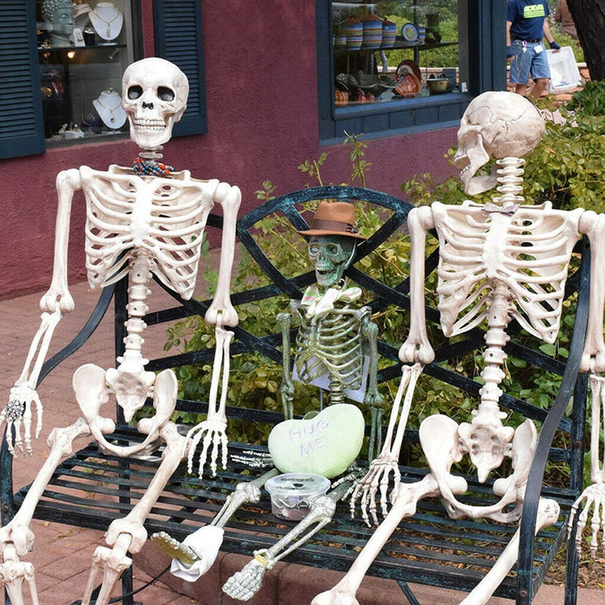 90cm-Human-Skeleton-Scary-Bones-Poseable-Hanging-Halloween-Prop-Party-Decorations-1573645