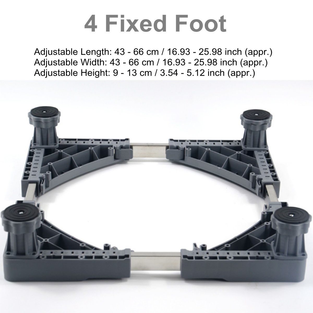 Adjustable-Washing-Machine-Rack-Refrigerator-Undercarriage-Frame-Bracket-Base-Stand-1516498