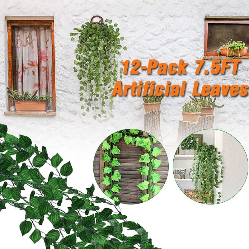 Artificial-Leaf-Ivy-Vine-Plant-Foliage-Green-Leaves-Home-Garden-Decor-1695181