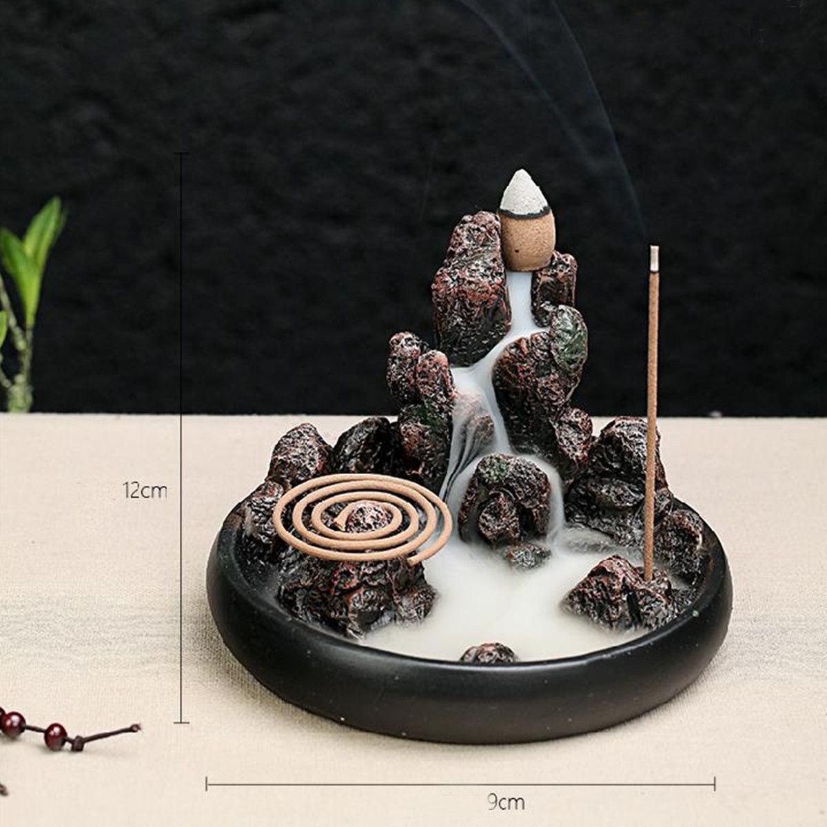 Backflow-Incense-Cone-Burner-Incense-Stick-Coil-Holder-Rockery-Mountain-Stream-Fragrant-Censer-Decor-1323696