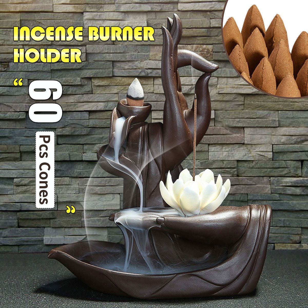 Backflow-Incense-Cones-Tower-Incense-Stick-Holder-Incense-Censer-Monk-Burner-with-60Pcs-Cones-1637556