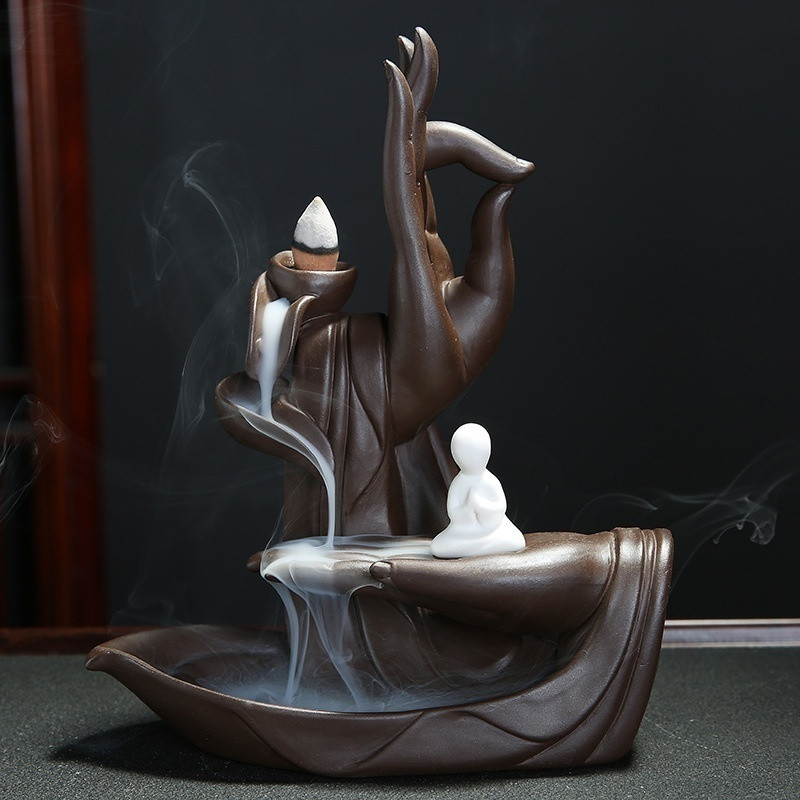 Backflow-Incense-Cones-Tower-Incense-Stick-Holder-Incense-Censer-Monk-Burner-with-60Pcs-Cones-1637556