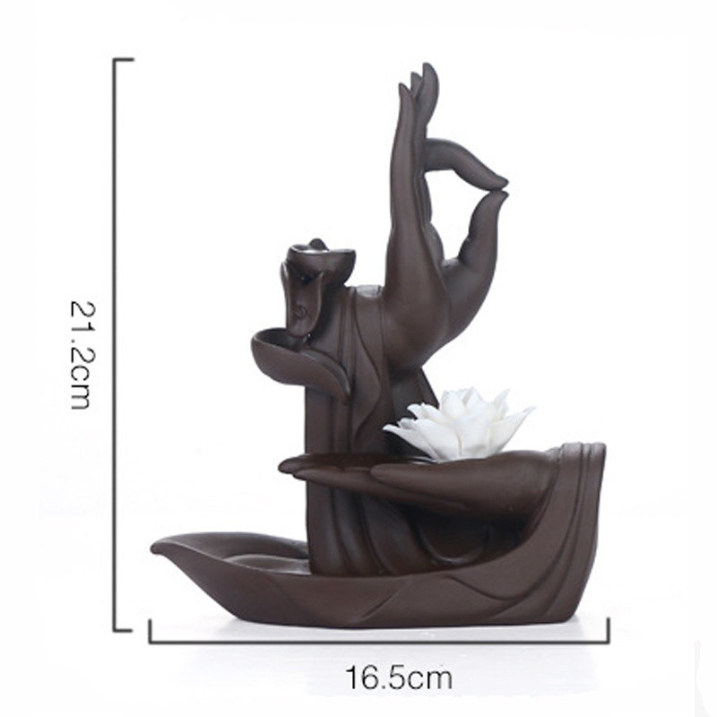 Backflow-Incense-Cones-Tower-Incense-Stick-Holder-Incense-Censer-Monk-Burner-with-60Pcs-Cones-1637556