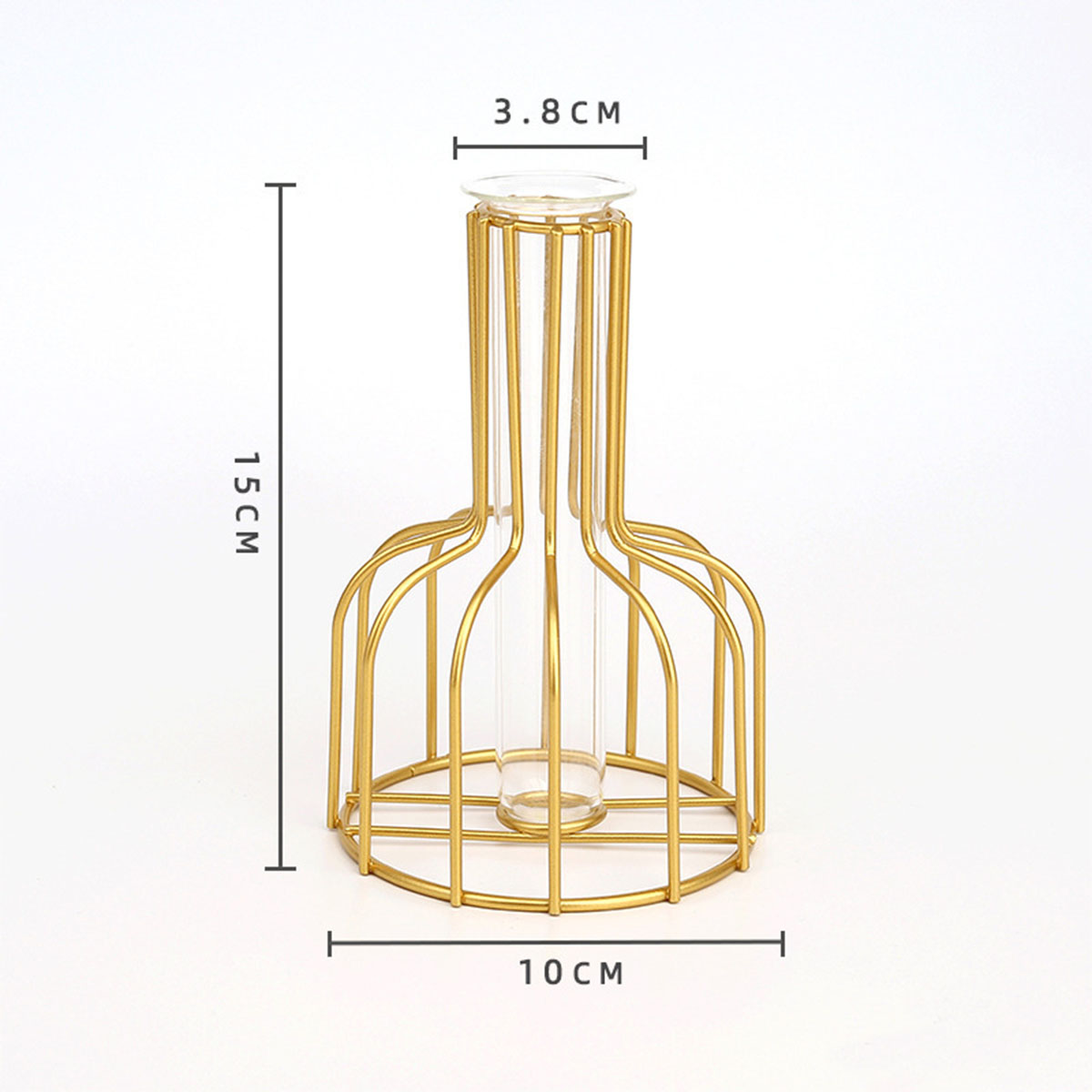 BlackGold-Nordic-Style-Iron-Hydroponic-Flower-Lantern-shaped-Vase-Decoration-1727268