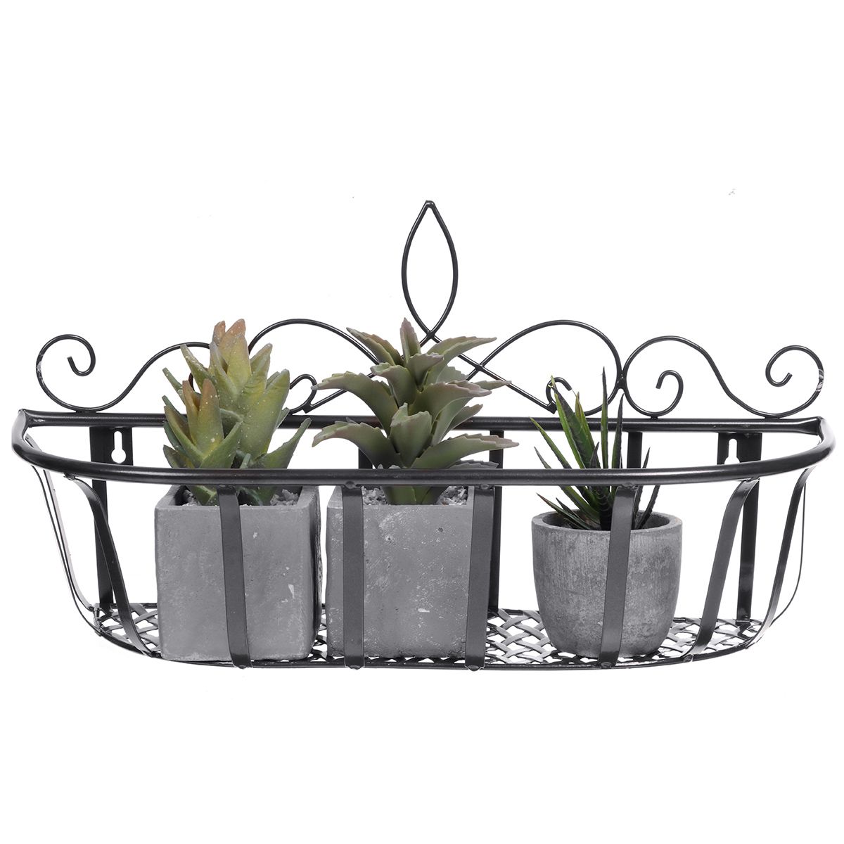 BlackWhiteBronze-SML-Iron-Flower-Pot-Stand-Small-Pot-Wall-Holder-1727480