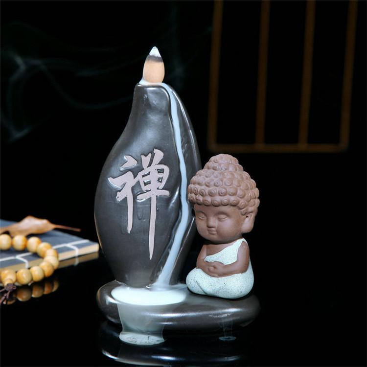 Buddha-Backflow-Incense-Cone-Coil-Burner-Holder-Buddhist-Monk-Zazen-Fragrant-Smoke-Backflow-Censer-1327036