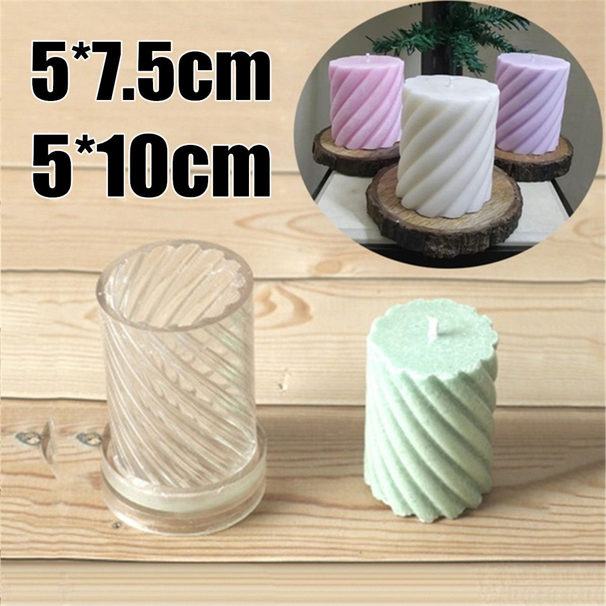 Candle-Mold-Plastic-Spiral-Shape-DIY-Craft-Tool-For-Wax-Candle-Mould-Making-1527730