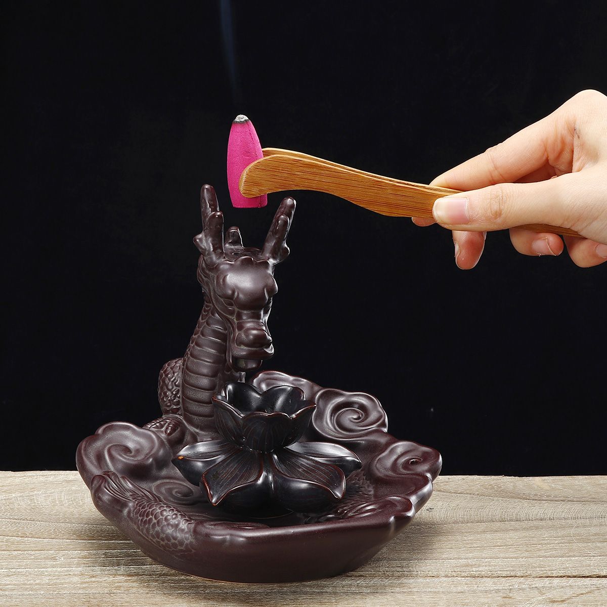 Ceramic-Glaze-Dragon-Censer-Backflow-Incense-Burner-Waterfall-Smoke-Cone-Sticks-Holder-1420900