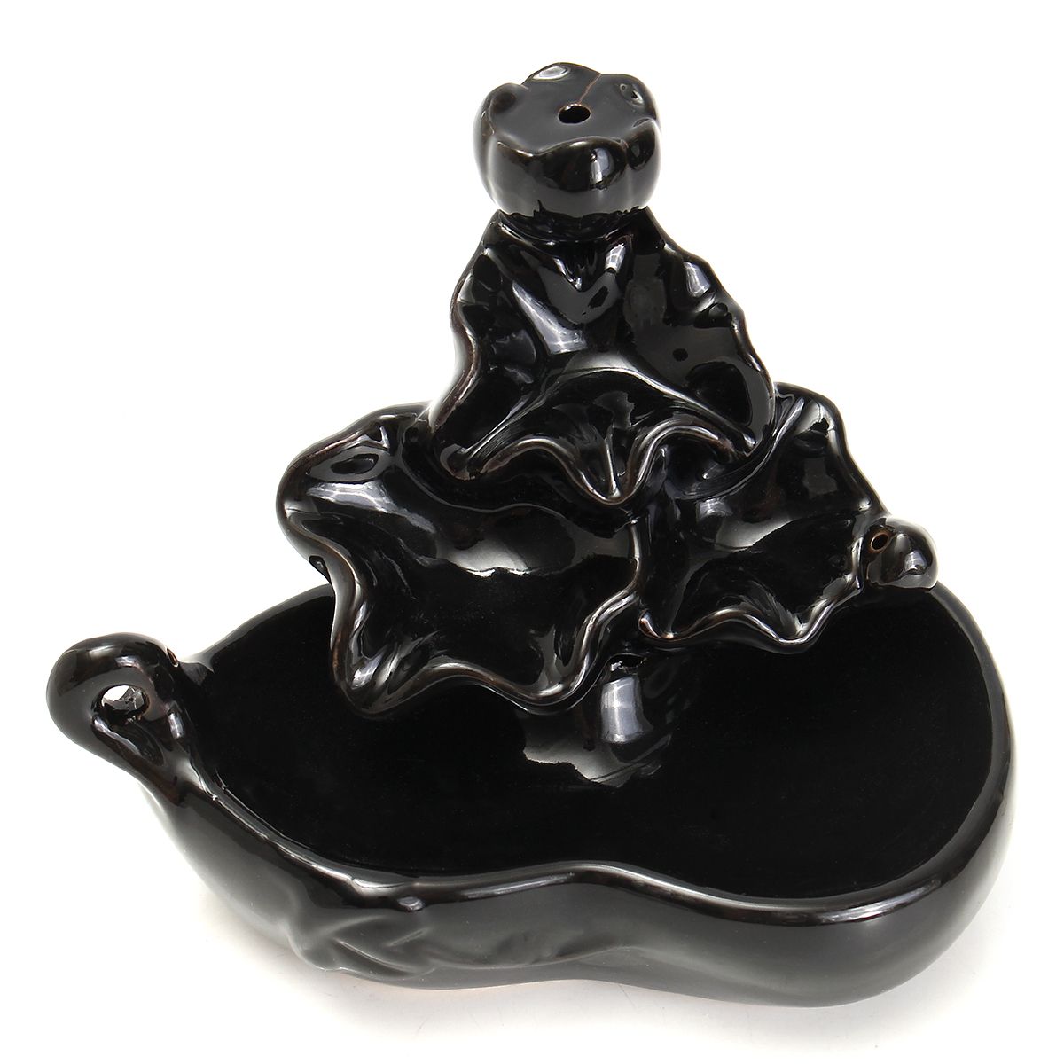 Ceramic-Incense-Cone-Burner-Smoke-Backflow-Tower-Holder-Home-Censer-Decor-1493579