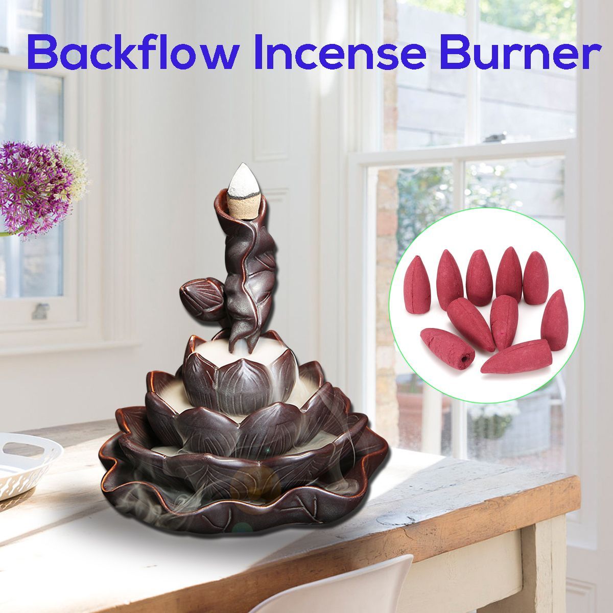 Ceramic-Lotus-Pond-Waterfall-Smoke-Backflow-Cone-Censer-Incense-Burner-Holder--10-Cones-1416132