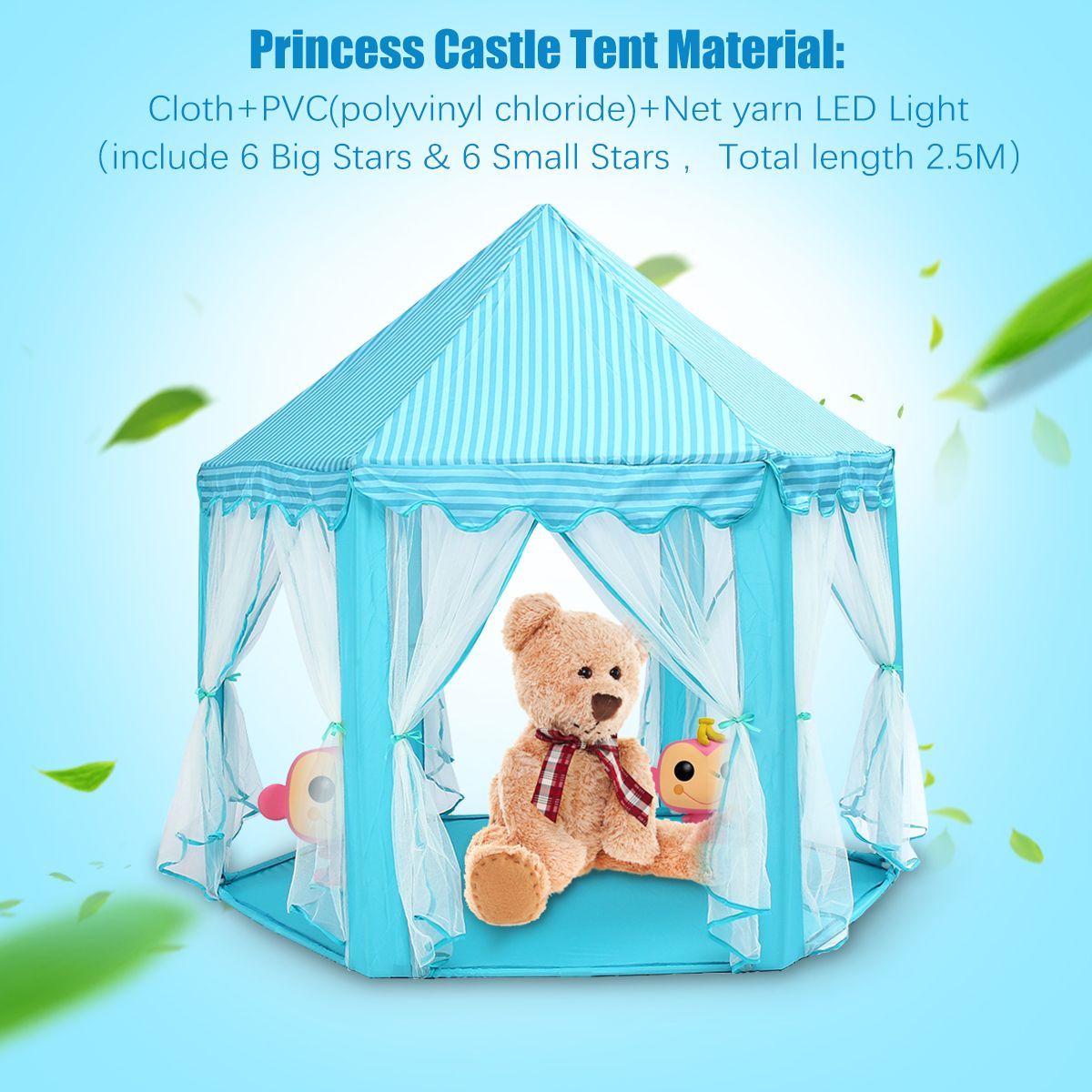 Children-Pop-Up-Play-Tent-Princess-Playhouse-Party-Christma-Gift-Decorations-LED-Light-1574109