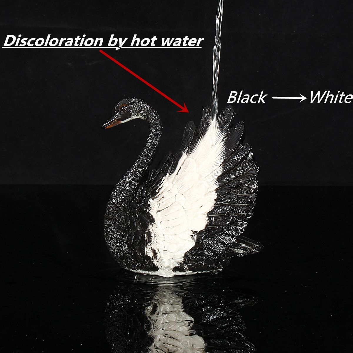 Chinese-Tea-Pet-Color-Change-Resin-Black-Swan-Tea-Play-Tray-Ornaments-Animal-1557254