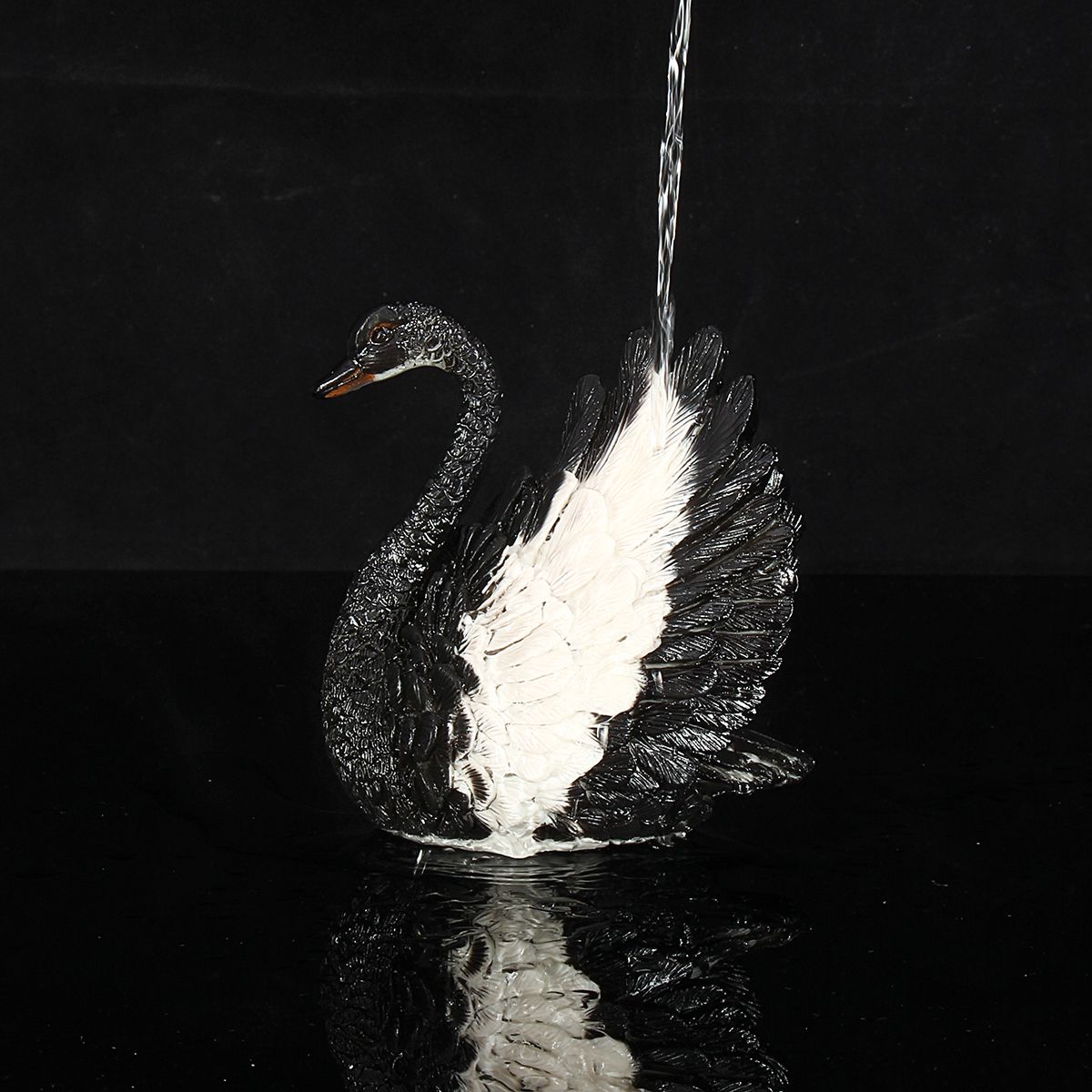 Chinese-Tea-Pet-Color-Change-Resin-Black-Swan-Tea-Play-Tray-Ornaments-Animal-1557254