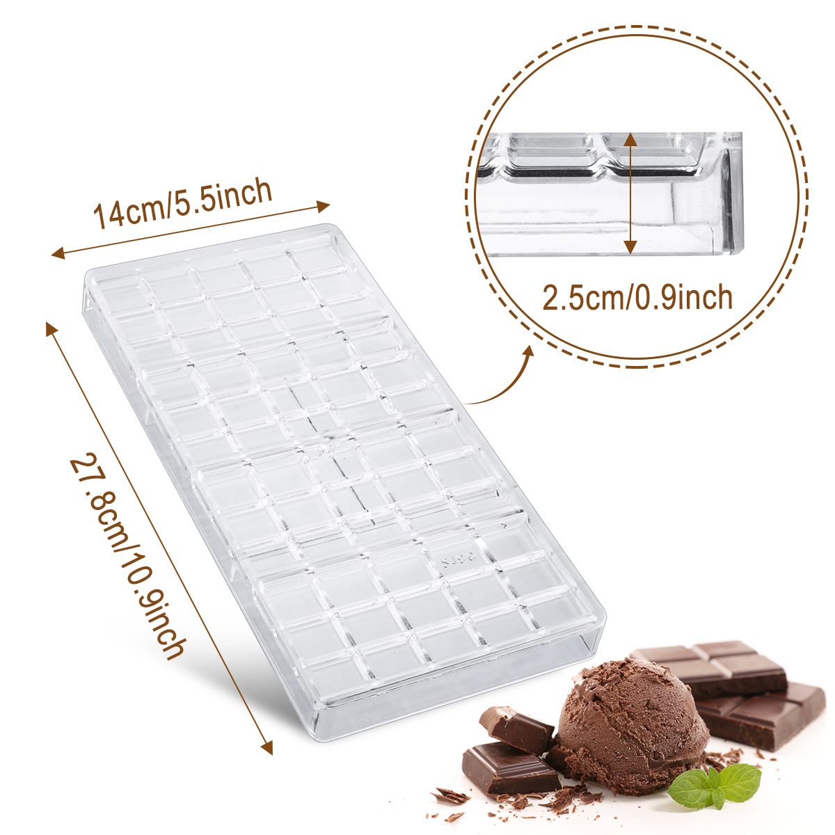 Chocolate-Bar-Mold-Eco-friendly-Plastic-Baking-Pastry-Mould-Cozinha-Kitchen-Tool-1132064