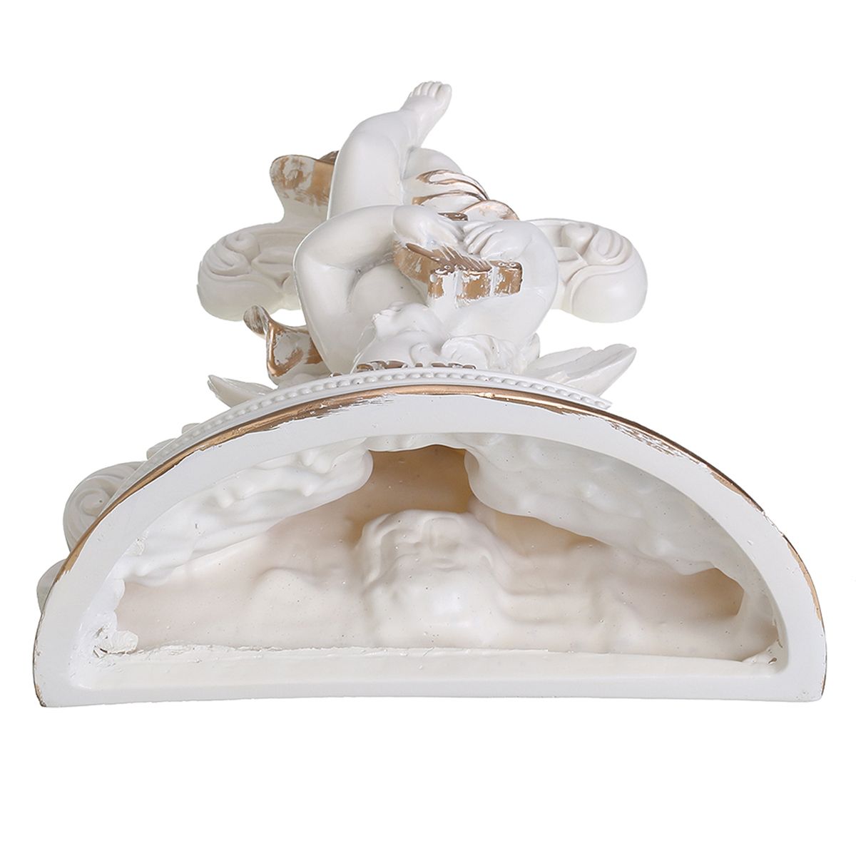 Cupid-Angel-Plaster-Corbel-Shelf-Rococo-Style-Wall-Art-Hanging-Flower-Pot-1448318