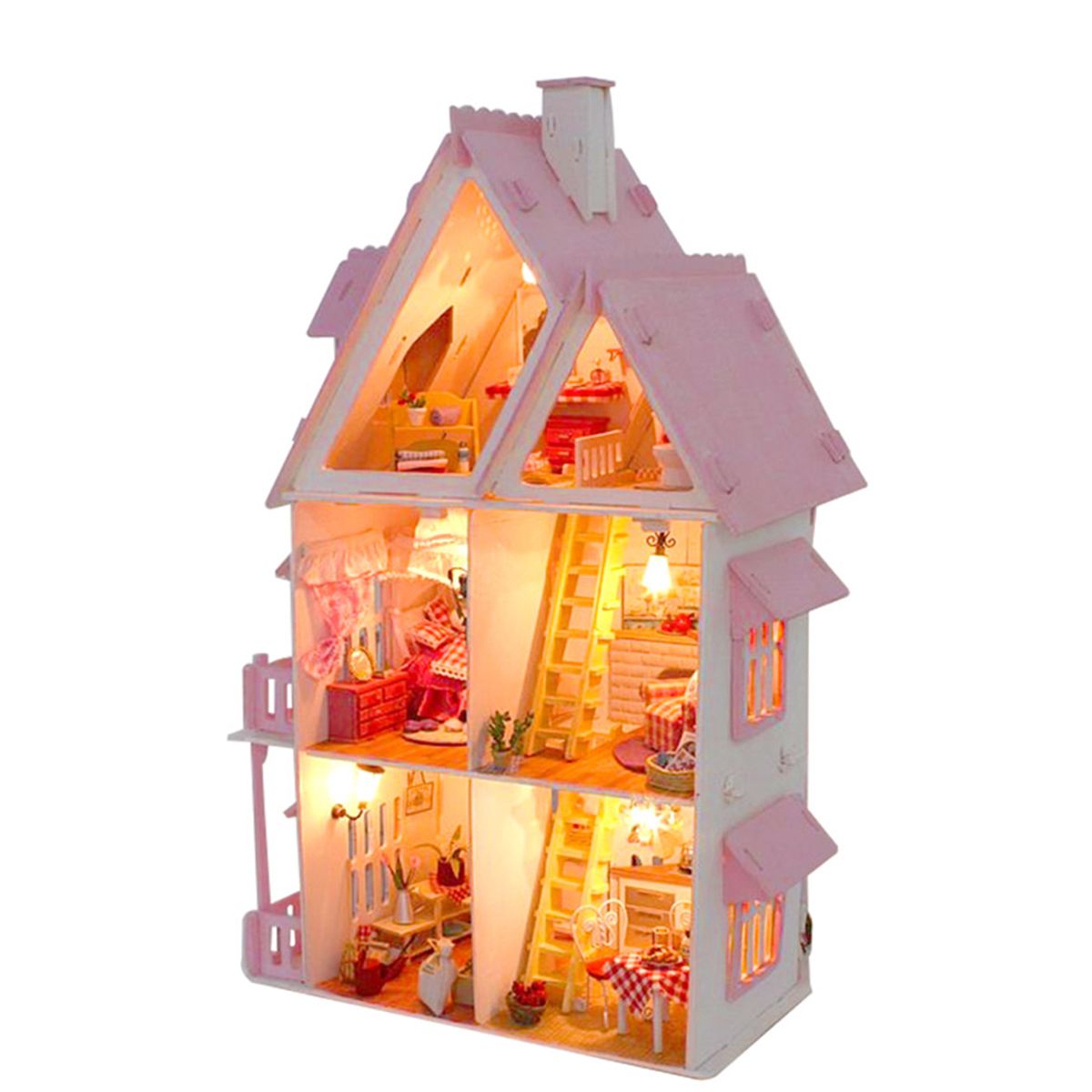DIY-Wooden-Dolls-House-Doll-House-LED-Light-Miniature-Dollhouse-w-Furniture-Doll-House-Accessories-1477001
