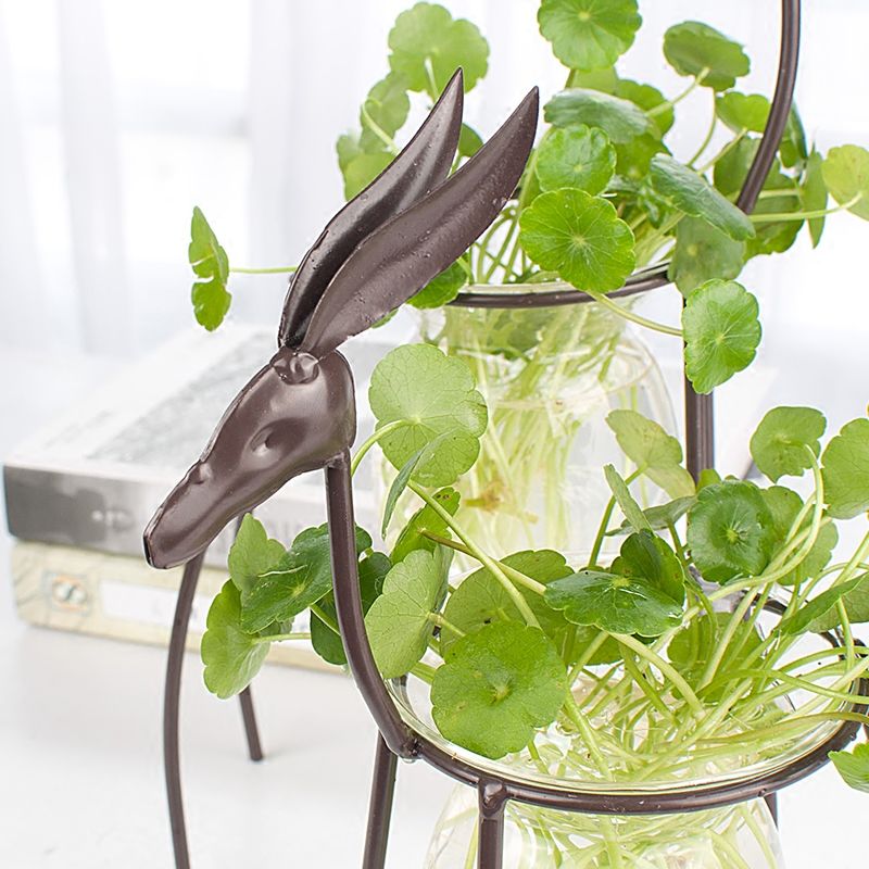 Deer-Hydroponic-Container-European-Ornaments-Transparent-Flower-Vase-Plant-Pot-1412035