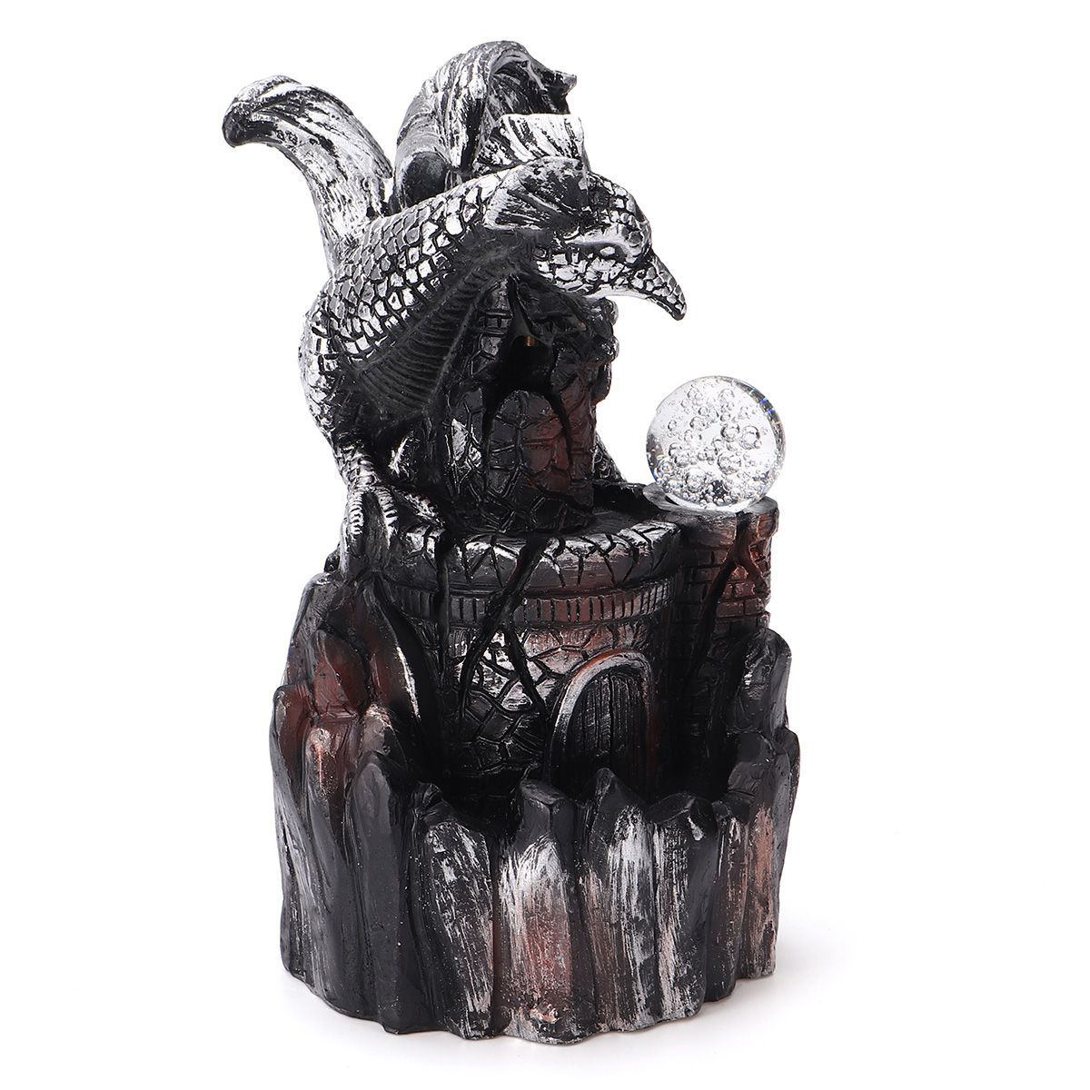 Dragon-LED-Incense-Burner-Smoke-Waterfall-Backflow-Censer-Cone-Holder-w-10-Cones-1535212