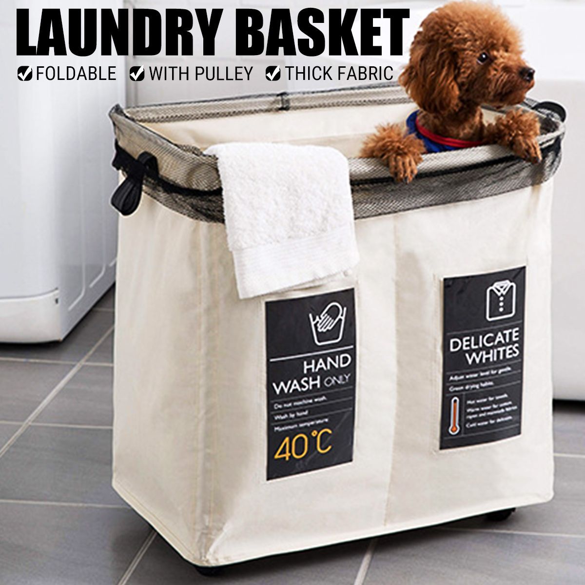 Folding-Laundry-Sorter-Hamper-Dirty-Clothes-Storage-Baskets-Portable-Wheeled-1632632