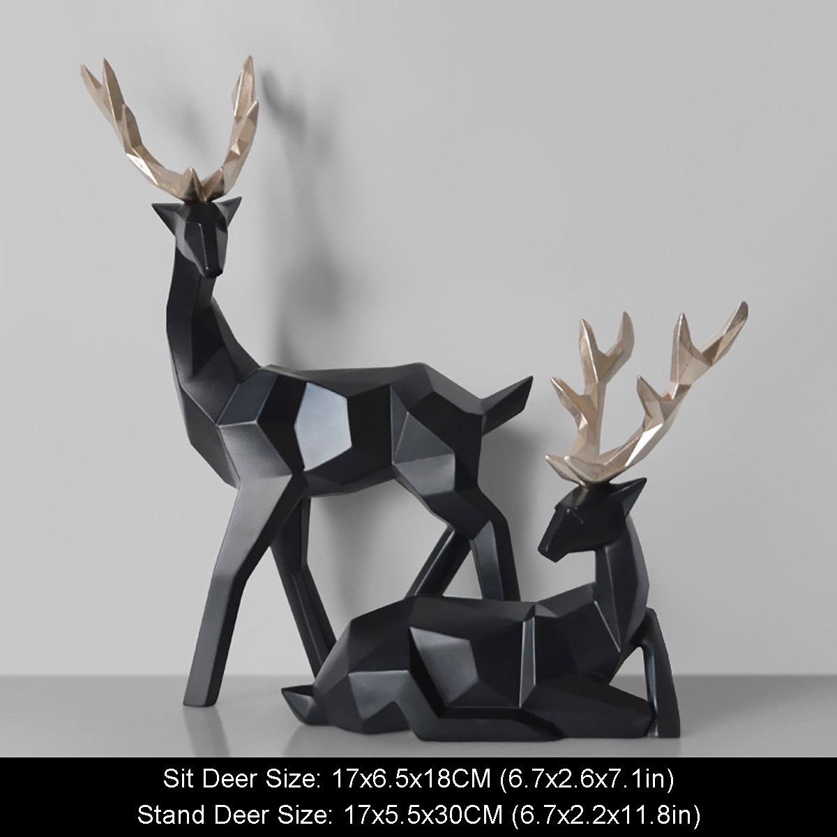 Geometry-Deer-Reindeer-Craft-Home-Party-Decor-Xmas-Elk-Resin-Ornaments-1683214