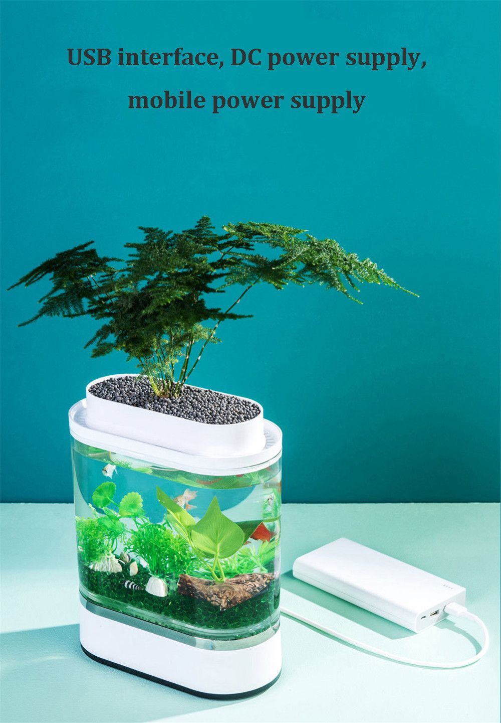 Geometry-Mini-Lazy-Fish-Tank-USB-Charging-Self-cleaning-Aquarium-with-7-Colors-LED-Light-1590537