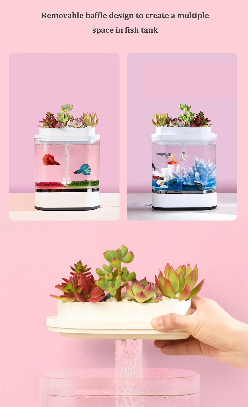 Geometry-Mini-Lazy-Fish-Tank-USB-Charging-Self-cleaning-Aquarium-with-7-Colors-LED-Light-1590537