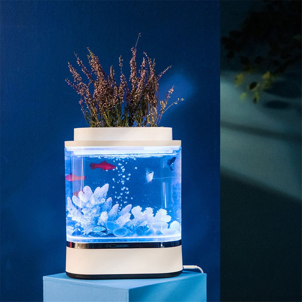 Geometry-Mini-Lazy-Fish-Tank-USB-Charging-Self-cleaning-Aquarium-with-7-Colors-LED-Light-1590537