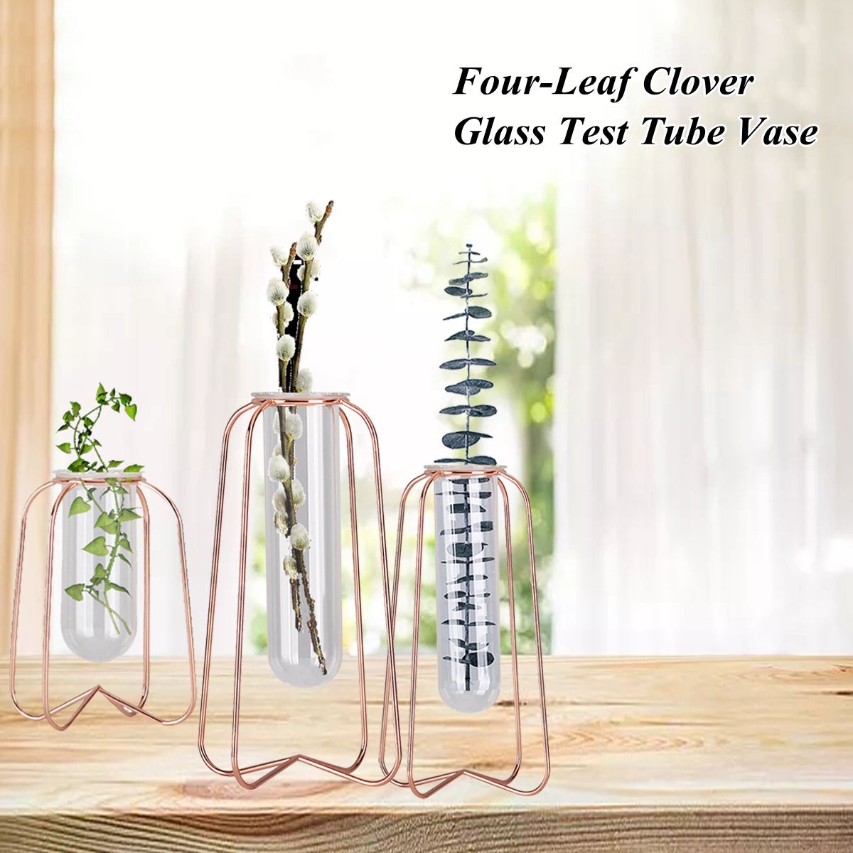 Glass-Planter-Test-Tube-Vase-Pot--Retro-Iron-Stand-Holder-Plants-Flowers-Decoration-1762959