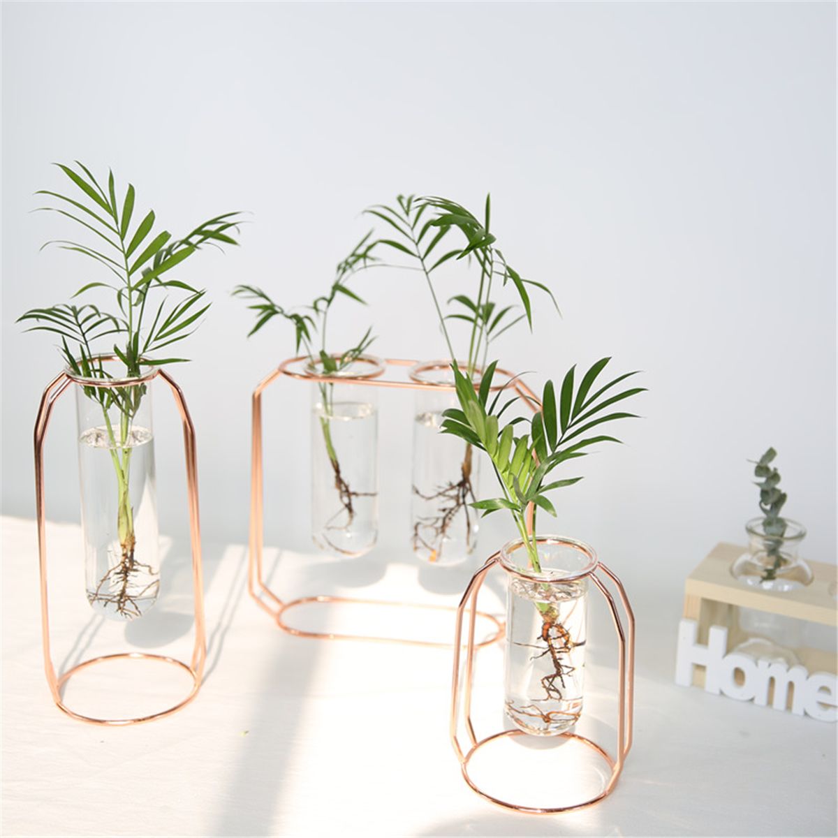 Glass-Vase-Flower-Holder-Plant-Container-Metal-Line-for-Decorations-1450433