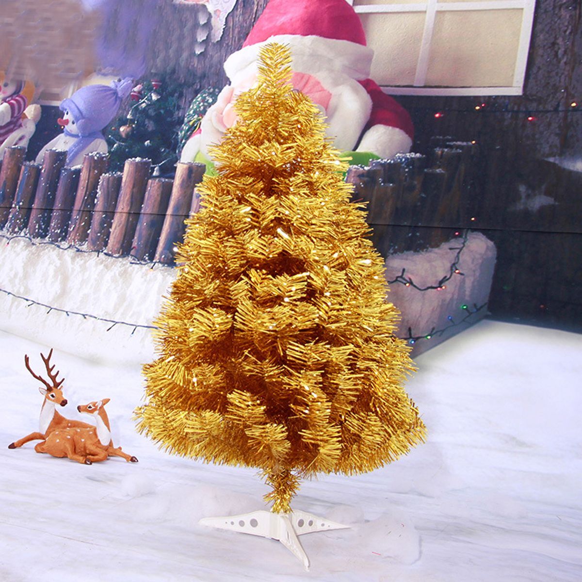 GoldSliver-3Ft-Tall-Christmas-Tree-Stand-Holiday-Season-Indoor-Outdoor-Trees-Decorations-1605712