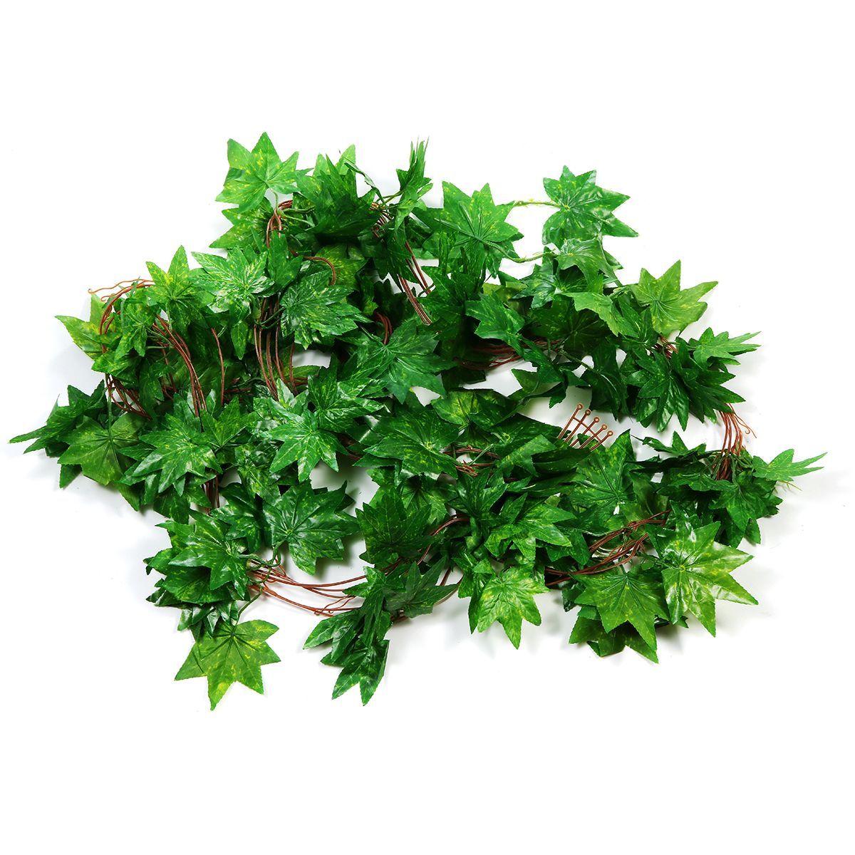 GreenRed-Maple-Leaf-Artificial-Vine-Garland-Foliage-Plant-Wedding-Party-Decor-1714788