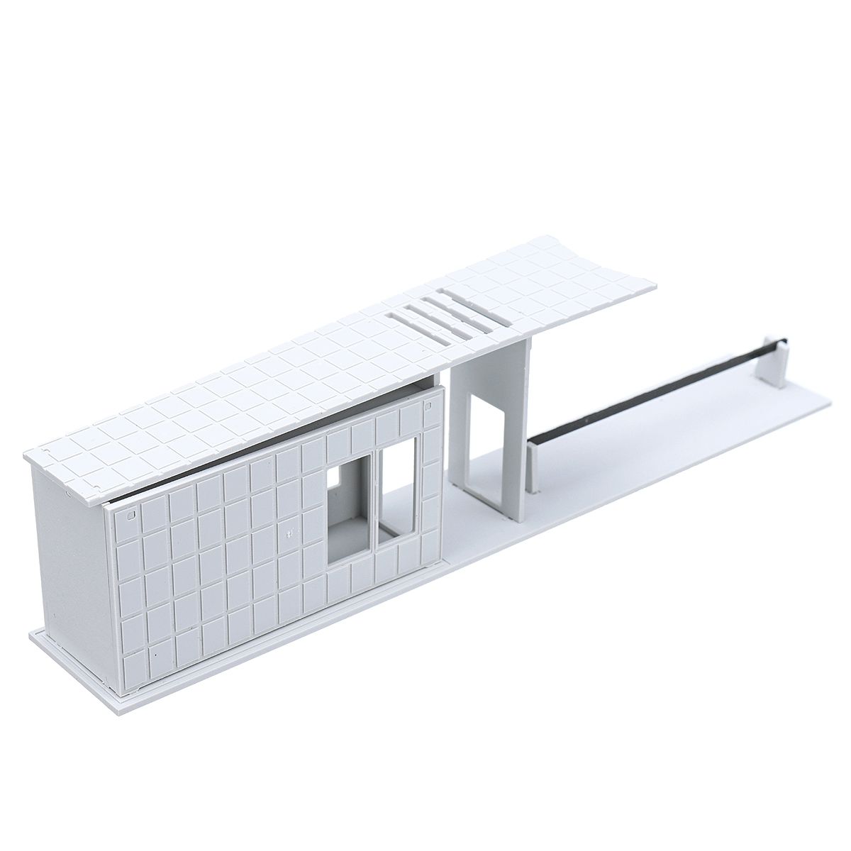 HO-Scale-187-Community-Factory-Entrance-Guard-Security-Room-Building-Model-1541359