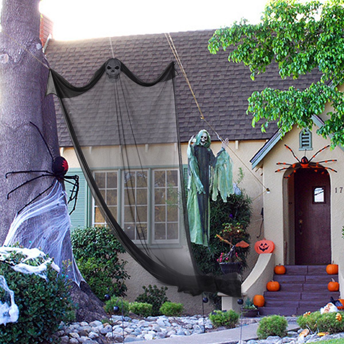 Halloween-Ghost-Decoration-Party-Hanging-Scary-Haunted-House-Prop-Indoor-Outdoor-1731519