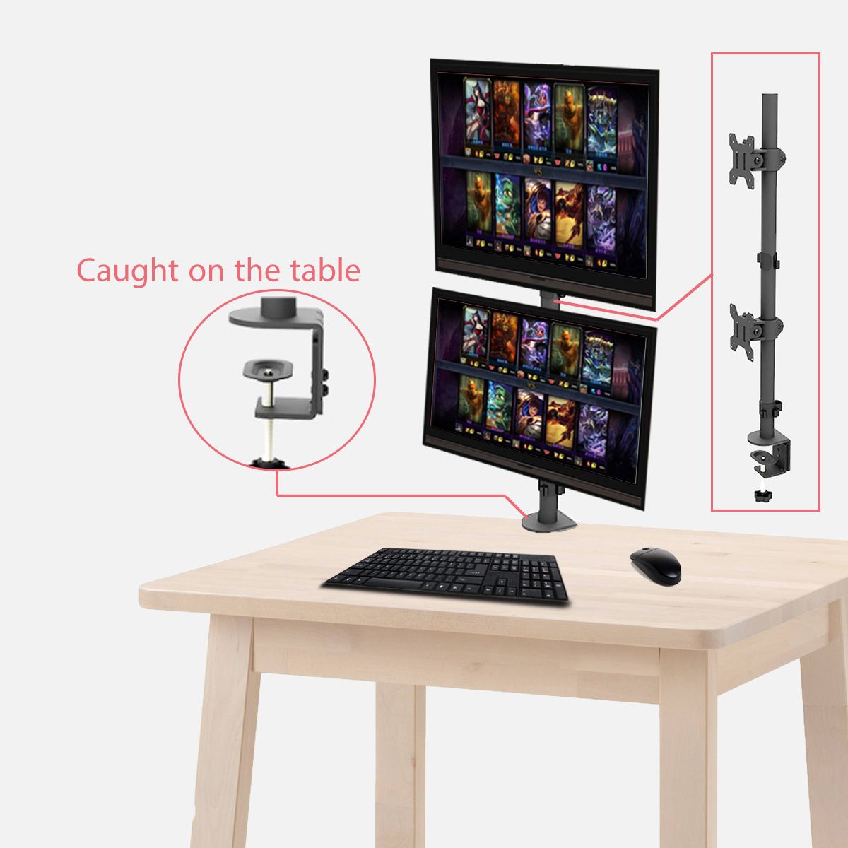 Height-Adjustable-Dual-LCD-Monitor-Holder-360-Rotation-Mount-Stand-Table-Laptop-Stand-1525705