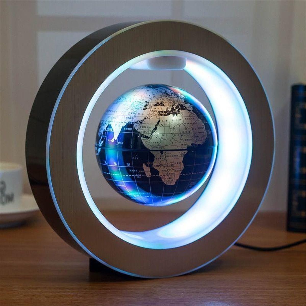 LED-Electronic-Magnetic-Floating-Globe-Levitation-Decor-Planet-Earth-Map-Gift-1215814