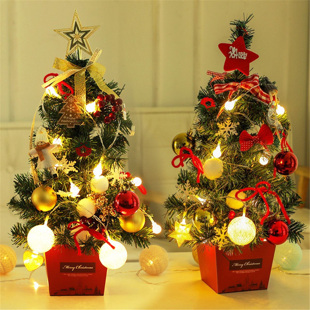 Mini-Christmas-Tree-Desktop-With-Lights-50CM-Golden-And-Red-Christmas-Tree-Set-1754483