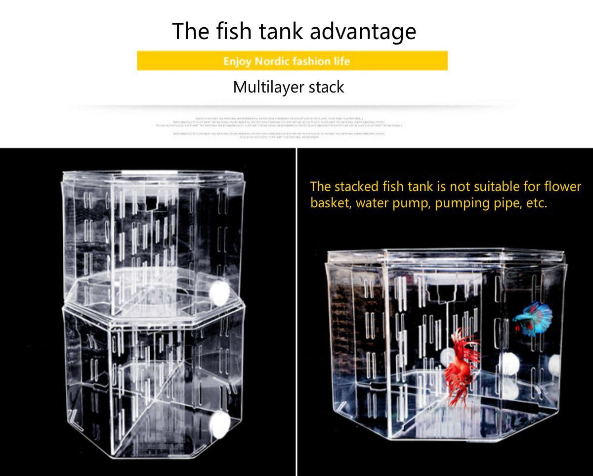 Mini-Clear-Acrylic-Betta-Aquarium-Fish-Tank-Breeding-Isolation-Box-Desktop-Transparent-Free-Fish-Tan-1575746