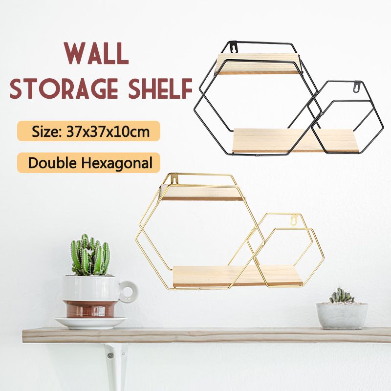 Modern-Iron-Stand-Mount-Wall-Hang-Shelf-Receiving-Frame-Holder-Home-Decorations-1452772