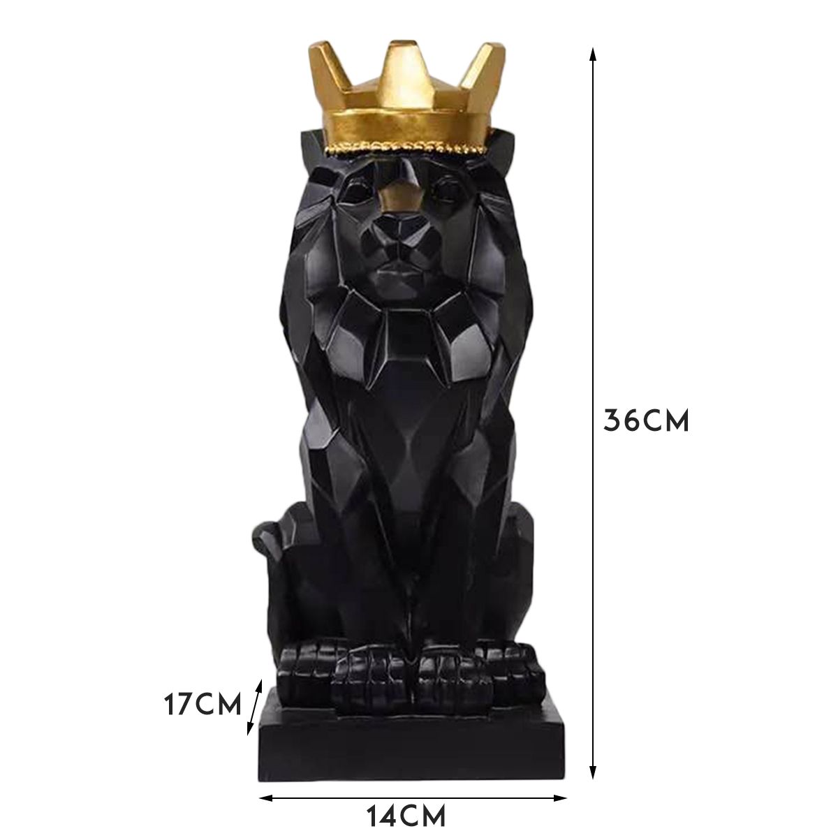 Nordic-Handsome-Crown-Lion-Resin-Statue-Handicraft-Home-Decor-Sculptures-Gift-1639847