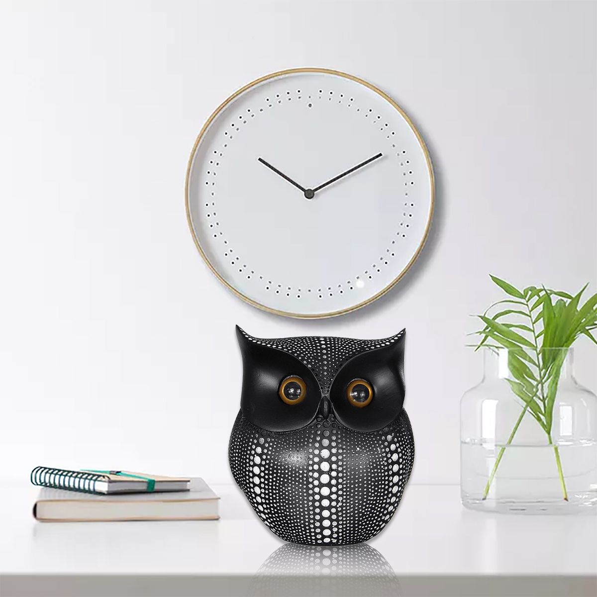 Nordic-Style-Minimalist-Craft-White-Black-Owls-Animal-Figurines-Resin-Miniatures-Home-Room-Decoratio-1557513