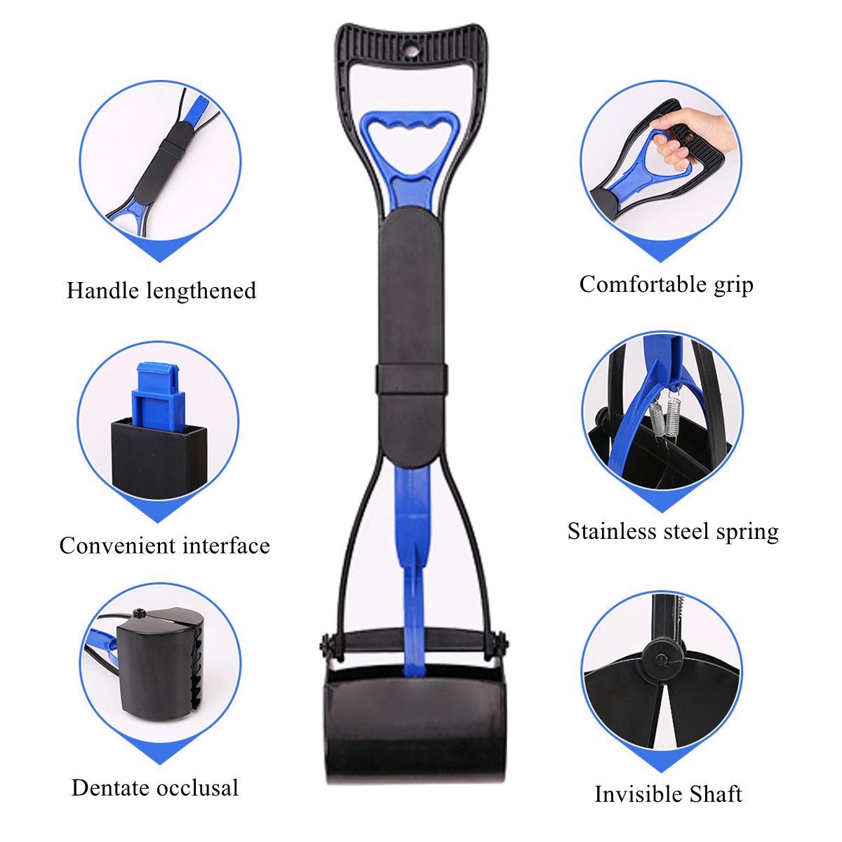 Pet-Dog-Cat-Waste-Pick-Up-Pooper-Scooper-Long-Handle-Poop-Scoop-Poo-Grabber-Picker-Shovel--Bag-1572029