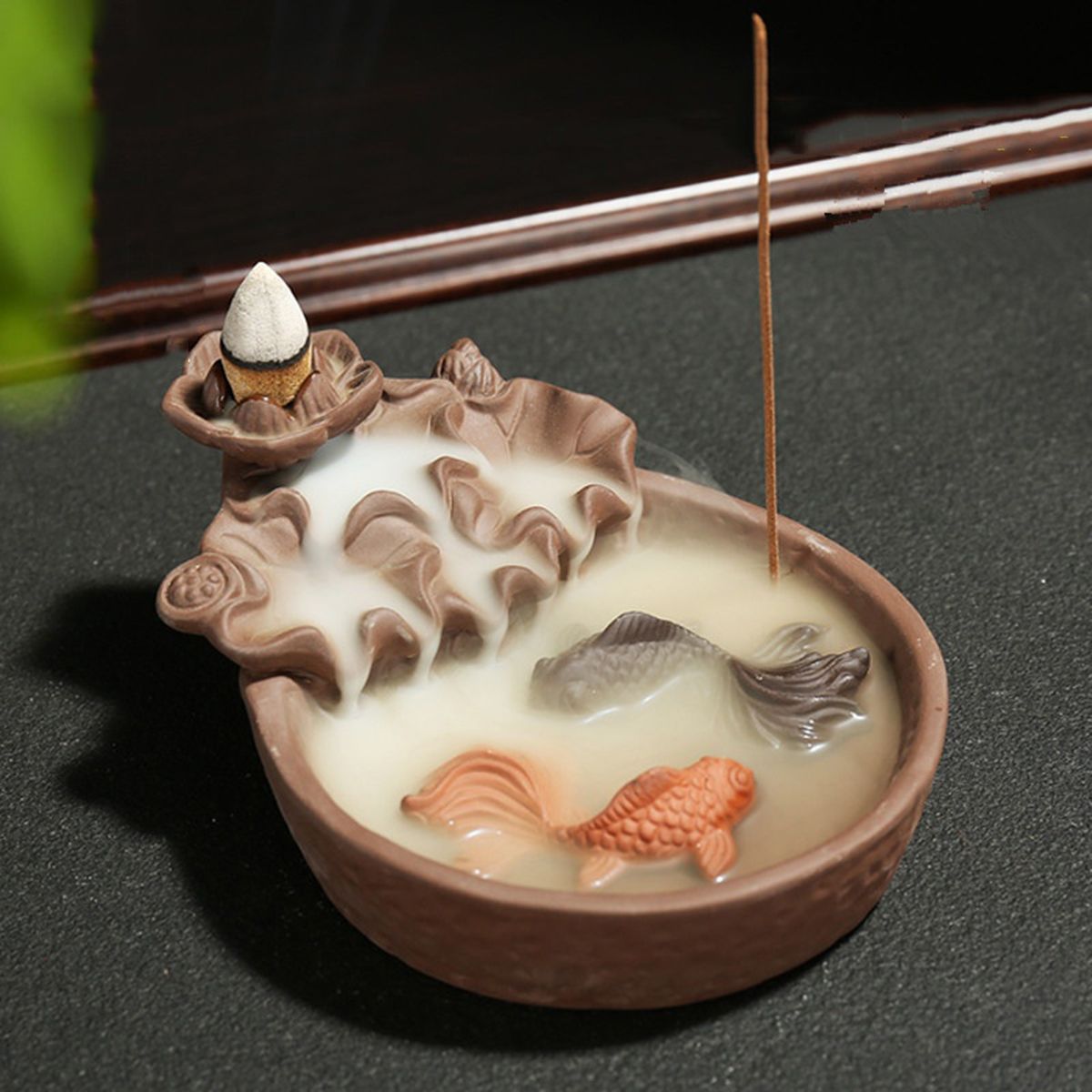 Porcelain-Backflow-Cone-Incense-Burner-Buddha-Ceramic-Buddhist-Sandalwood-Holder-Fish-Decor-1383931