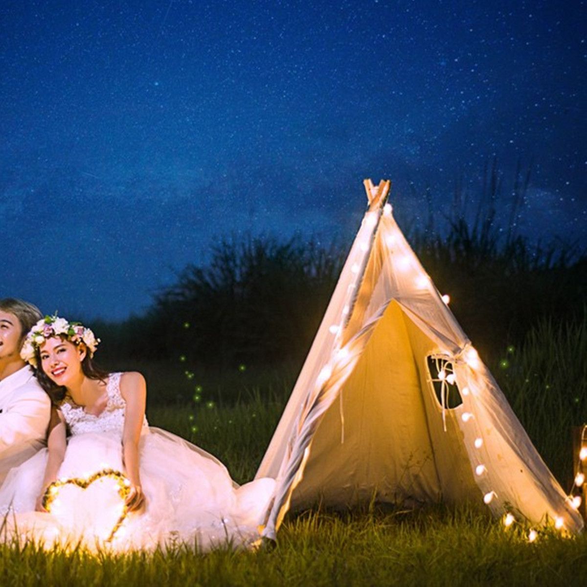 Portable-White-Teepee-Tent-Kids-Playhouse-Children-Sleeping-Dome-Photograph-Backdrop-51quot-1400540