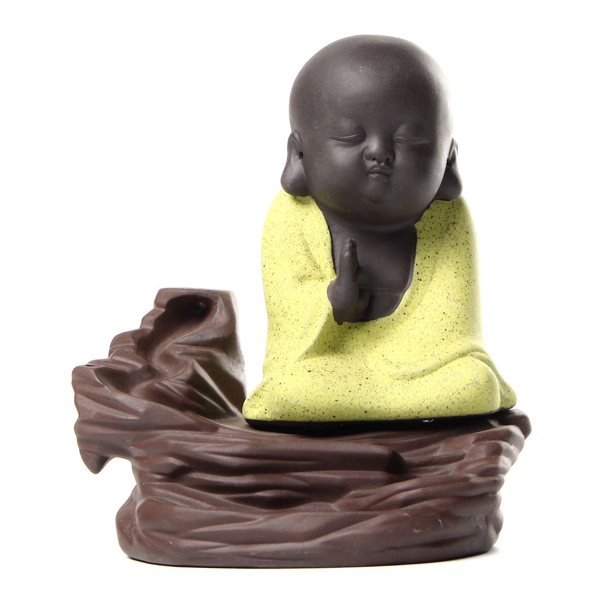 Purple-Clay-Backflow-Incense-Cone-Burner-Holder-Cute-Monk-Fragrant-Smoke-Backflow-Censer-Decor-1327037